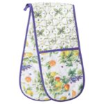 Oven Glove Double- Mediterranean
