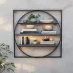 Wall Hanging- Eclipse Floating Shelf