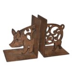 Bookends- Fleur Pig
